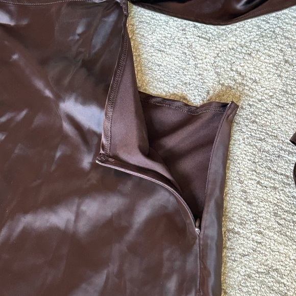 Peppermayo Marseille Brown Mini Dress - Picture 6 of 12